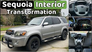 Budget Sequoia INTERIOR Transformation Upgrade [upl. by Acirretahs]