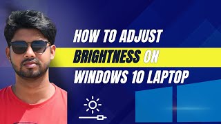 How to adjust brightness on windows 10 laptop [upl. by Mattie708]