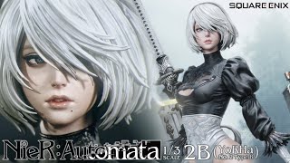 【玩具情報】超高質2B雕像 Square Enix Masterline 13尼爾自動人形2B YORHA NO 2 TYPE B [upl. by Anitsyrc770]