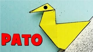 Origami  El Pato más Sencillo del Mundo [upl. by Costin]