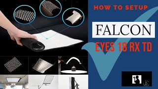 How to setup Falcon Eyes 18 RX [upl. by Atinet]