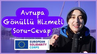 Avrupa Gönüllü Hizmeti  En Çok Sorulanlar  Tavsiyeler [upl. by Loggins]