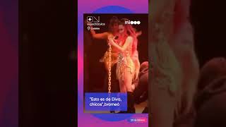 ¡Lali siendo Lali La diva tuvo varios percances en un show [upl. by Lacagnia]