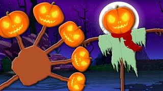 Finger Family Song  Halloween Scary Pumpkin Finger Family [upl. by Jeremy]