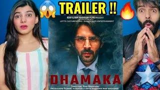 Dhamaka  Official Trailer  Kartik Aaryan  Ram Madhvani  Netflix India  Dhamaka Trailer Reaction [upl. by Odelet496]