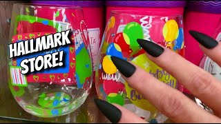 Public ASMR 🎈HALLMARK Store 🛍 Fast Tapping Scratching Crinkles  Extras amp Long Stiletto Nails 💌 [upl. by Cheston783]