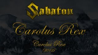 Sabaton  Carolus Rex SV Lyrics Svenska amp Français [upl. by Maril]