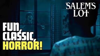 SALEM’S LOT 2024  STEPHEN KING  MOVIE REVIEW  HBOMAX [upl. by Ycinuq280]