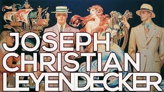 Joseph Christian Leyendecker A collection of 71 paintings HD [upl. by Cini]