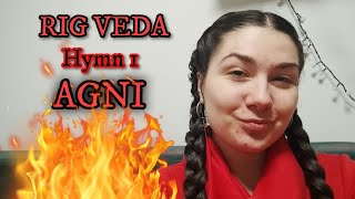 Rig Veda  Hymn 1  Agni in English [upl. by Giltzow]