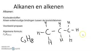 Uitleg alkanen en alkenen [upl. by Iand]