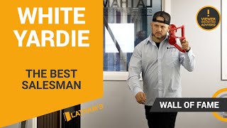 WHITE YARDIE JOINS LATHAMS SECURITY DOORS THE BEST SALESMAN [upl. by Pettit893]