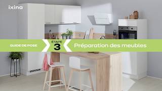 Préparation des meubles de cuisine  Étape 3 [upl. by Jochebed]