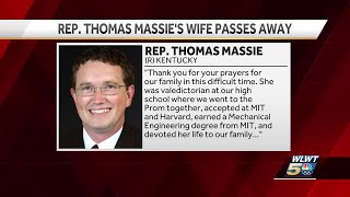 Rep Thomas Massie announces passing of his wife Rhonda [upl. by Ila]