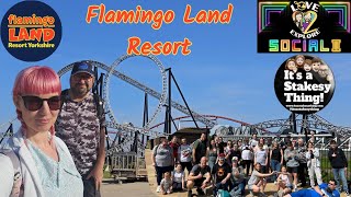 Flamingo Land Resort  LoveTwoExplore Social  itsastakesything [upl. by Naihtsirc]