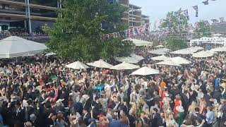 Royal Ascot quotSinging at the Bandstandquot Sweet Caroline [upl. by Raddatz145]