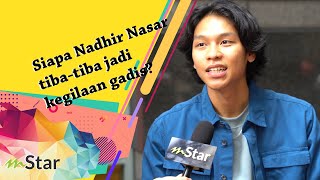 Cara Nadhir Nasar cakap memang macam bad boy Boleh tahan kacak jumpa face to face [upl. by Brooke7]