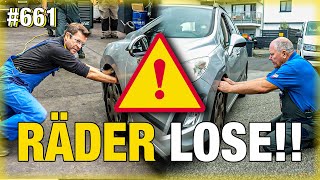 UNGLAUBLICH ⚠️☠️⚠️ Alle 4  Räder lose am Peugeot  ElektroMini 🔋 Wie gut ist der Akku WIRKLICH [upl. by Adnawak]