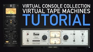 Slate Digital Virtual Tape Machines amp VCC Tutorial  Plugins Tutorial [upl. by Avra]