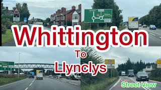 Whittington To Llynclys  Street View  Countryside  2024 [upl. by Yasmeen]