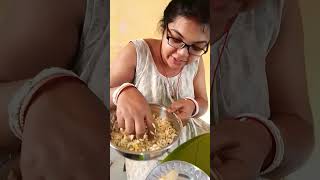 Amsotto dudhe feli tahate kodoli doli shortsfeed funny ghor food ghorkonna youtubeshorts [upl. by Ahsinirt447]