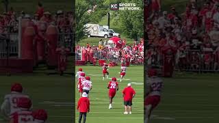 Trent McDuffie makes a HUGE play at Chiefs training camp 🙅🔥 [upl. by Hamlin]