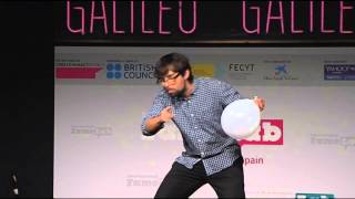 Ricardo Moure ganador de Famelab España 2014 [upl. by Gifferd]