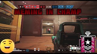 Rainbow Six Siege Meming in Ranked [upl. by Demp]