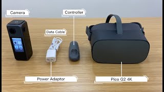 How to Watch Pilot Cameras 8K Live Stream with Pico VR Headset [upl. by Laundes]