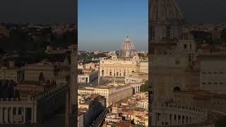 Una vista a volo duccello del Vaticano Video del drone in 4k [upl. by Lacie]