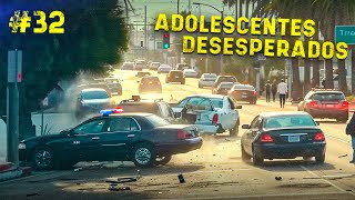 Persecuciones policiales Adolescentes desesperados 32 [upl. by Iadrahs]