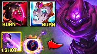 MALZAHAR ULT HAS 4 BURNS AT ONCE IN SEASON 14 WTF ARE THESE NEW AP ITEMS [upl. by Aihsekin909]