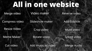 Easy way to edit Videos in one website Clideocom [upl. by Anneiv931]