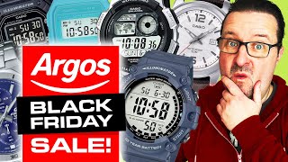 Hottest 5 CASIO watches in the Argos BLACK FRIDAY SALE [upl. by Enihsnus]