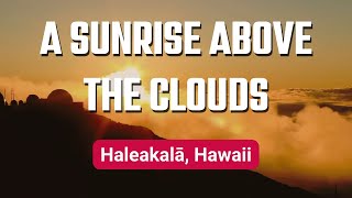 Haleakalā Hawaii  Magical Sunrise Above the Clouds  Explore Edge [upl. by Dobson]