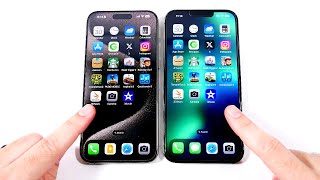 iPhone 15 Pro Max vs iPhone 13 Pro Max Speed Test [upl. by Sorensen]