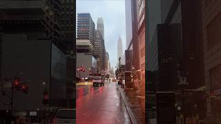 A rainy Walk in New York City Manhattan 4K newyorkcity usa manhattan [upl. by Jackquelin]