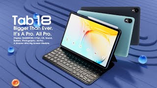 Blackview Tab 18 Official Introduction  12inch Tab 18  Bigger Than Ever Its A Pro All Pro [upl. by Ahcsat587]