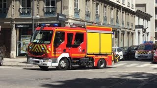 Départ Incendie FPTL EPC VLPC Lyon [upl. by Waverly40]