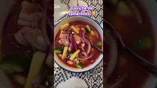 Ceviche de camarones comidasrapidasyfacilesdehacer antojod regionalmexicano [upl. by Atterual]