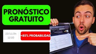 PRONÓSTICO GRATUITO 1 MITAD Alta Probabilidad Viernes 22 de Noviembre de 2024 [upl. by Diraf]