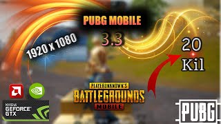 PUBG MOBILE 33  RTX 4060 Ti 8GB  i713700F  120 FPS GAMELOOP EMULATOR 4K😱 [upl. by Nodearb]