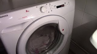 LOUD Hoover Vision Tech Washing Machine 2 hour program [upl. by Wanda]