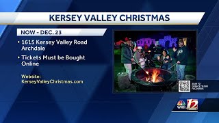 Kersey Valley Christmas in Archdale features more than 2 million lights [upl. by Yroggerg]