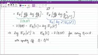 mod05lec12 Variational formulae forKullbackLeibler and Bregman Divergence [upl. by Baalman]