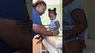 Nurse Listens Intently as Toddler Takes Charge of Own Medical Appointment [upl. by Rosco]