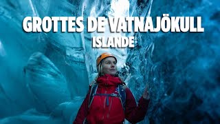 Grottes du glacier Vatnajökull Islande  Explore Edge en Français [upl. by Ise841]