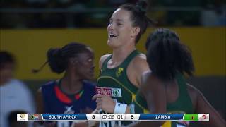 22 October 2019  Africa Netball Cup final match South Africa vs Zambia [upl. by Zetta]