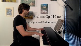 Me In My Living Room—Brahms Rhapsody Op 119 no 4 [upl. by Dunston912]