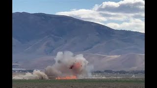 Fatal Airplane Crash 2022 Reno Air Race [upl. by Mencher]